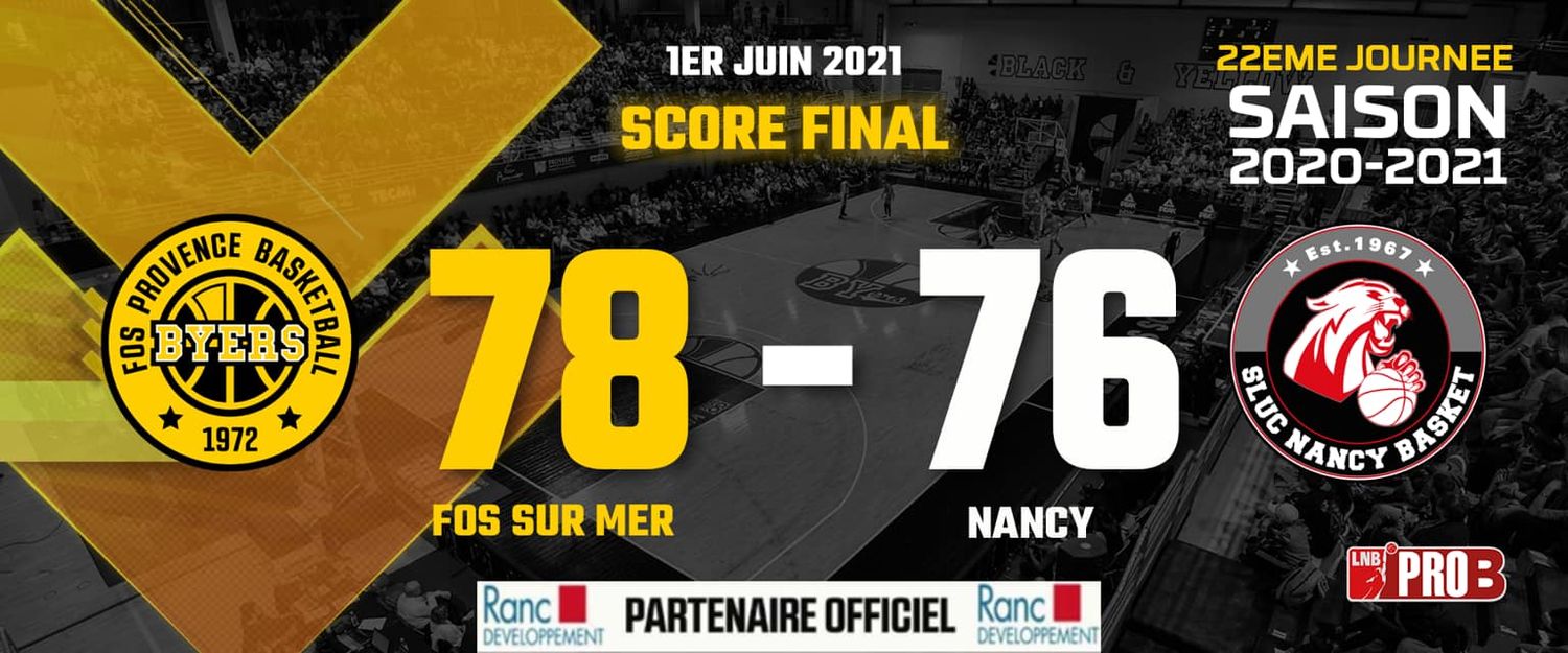 [ SPORT ] Basketball/PROB: Fos vainqueur de justesse face à Nancy
